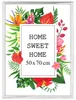 Rám na fotky MG Design, bílý, 50 x 70 cm – vyrobený z Náhled obrázku produktu 1