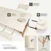 Table de massage pliante 2 zones en bois et portable - Voir les images du produit 3