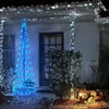 1,8m LED Spiral Weihnachtsbaum RGB mit Stern, Produktbild-Vorschau 9
