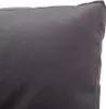 A close-up view of the corner of a dark gray cushion. Náhľad obrázku produktu