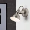 Spot mural rétro pivotant et orientable 1xE14 40 W métal Voir les images du produit 8