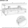 okwish Couchtisch Rechteckig, LED-Hochglanz Beistelltisch Produktbild-Vorschau 7