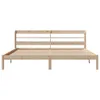 vidaXL Massivholzbett ohne Matratze 180x200 Kiefernholz Produktbild-Vorschau 4