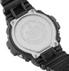 The back of a black Casio G-Shock watch with text detailing its features. Náhľad obrázku produktu