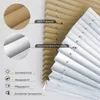 Grandekor Plissee klemmfix ohne Bohren Beige 75x200cm 100% Produktbild-Vorschau 2