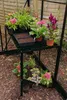 Alutisch, 1 Ablage, 121x54x76cm, schwarz Produktbild-Vorschau 4