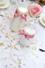 Runner da tavola in organza 9m x 36cm a motivi floreali, Anteprima dell’immagine prodotto 8