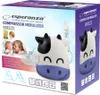 The image shows the packaging of a children's compressor nebulizer designed to look like a cow. Anteprima dell’immagine prodotto