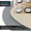 Arendo Tischset oval 12-teilig aus Kunstleder, 6 Platzsets Produktbild-Vorschau 5