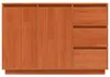 vidaXL Komoda se zásuvkami, hnědá, vzhled dubu, 111 x 34 x Náhled obrázku produktu 5