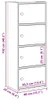 vidaXL Bücherregal Artisan-Eiche 40x24x102 cm Holzwerkstoff Produktbild-Vorschau 8