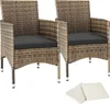 sada 2 ratanových židlí Nantes durable 59 x 57 x 85 cm Náhled obrázku produktu 9
