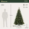 Salcar 180 cm Künstlicher Weihnachtsbaum mit Beleuchtung, 2 Produktbild-Vorschau 7