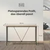 IvoQ Industrie-Beistelltisch - Konsolentisch Holz & Metall Produktbild-Vorschau 2