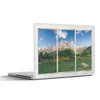 MuchoWow® Laptop Aufkleber Sticker Cover Ausblick - Felsen Produktbild-Vorschau 1