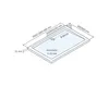 SCHULTE Duschwannen Komplettset ExpressPlus 90 x 100 x 3.5 Produktbild-Vorschau 4
