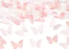 Konfettikanone mit Schmetterlingen 20cm Rosa Produktbild-Vorschau 4