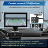 Autoradio 2 DIN 7 pouces avec CarPlay et caméra de recul Voir les images du produit 4