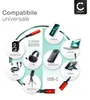 CELLONIC Adattatore da USB C a Jack per cuffie e ricarica, Anteprima dell’immagine prodotto 6