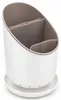 WELLHAUS Scolapiatti ovale 19x12 cm bianco-grigio Anteprima dell’immagine prodotto 5