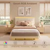BEALIFE Polsterbett 140x200 cm mit USB-Ladefunktion, Produktbild-Vorschau 3