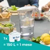 Laica Tischwasserfilter Stream Line J31-AF Produktbild-Vorschau 2