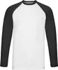 Fruit of the Loom 61-028-0 | Long Sleeve Baseball Herren Produktbild-Vorschau 1