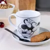 Tasse Mickey Kiss Sketch silbergrau 300ml Produktbild-Vorschau 3