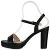 VAN HILL Damen Riemchensandaletten Sandaletten Party Produktbild-Vorschau 2