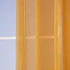 Ösengardine Leinenoptik uni senfgelb 140x260cm Produktbild-Vorschau 3