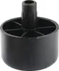 Walteco Kluzák, průměr 60, výška 38mm, plast, černý Náhled obrázku produktu 1