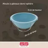 Forma na pečenie Zenker pologuľa silikónová, 21 x 21 x 9 Náhľad obrázku produktu 4