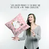 Mr. & Mrs. Panda Deko Kissen Einhorn Sekretärin - Rot Produktbild-Vorschau 4