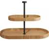 Asa Etagere Wood Weidenholz oval (2-stufig) (35,5x16,5cm) Produktbild-Vorschau 2