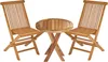 LC Garden »Riva« Teak Klapptisch rund Ø50x50cm Produktbild-Vorschau 3