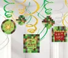 12 TNT Pixel Party Spiralhänger 61cm Produktbild-Vorschau 2