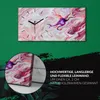 Wandbild Leinwand Bilder Wanduhr Geräuschlos 60x30 Malerei Produktbild-Vorschau 5