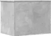 vidaXL Truhla betonová šedá 60x42x46 cm materiál na bázi Náhled obrázku produktu 1
