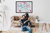 Bild - Bilderrahmen - 100 cm x 70 cm - MDF - Rahmen - Foto Produktbild-Vorschau 3