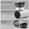 Thermobecher Edelstahl Kaffeebecher to go Becher 380ml - Produktbild-Vorschau 4