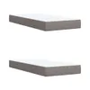Boxspringbett mit Matratze Taupe 200x200 cm Stoff Produktbild-Vorschau 10