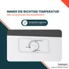 homeX Gefrierschrank, Tiefkühlschrank groß - 168L Produktbild-Vorschau 6