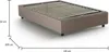 Quadratisches und halbes Bett Nicole, Containerbett mit Produktbild-Vorschau 3