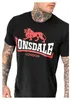 Lonsdale Lion T-shirt met korte mouwen, zwart, twee Productafbeelding-voorbeeld 3
