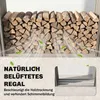 Outsunny 2-in-1 houtopslagrek voor buiten, gemaakt van Productafbeelding-voorbeeld 8