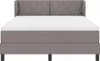 Boxspringbett mit Kopfteil Taupe 160 x 200 cm Stoff Produktbild-Vorschau 7