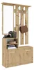 haaus Lyon Hanger, rovere artigianale, L 85 x L 24 x H 180 Anteprima dell’immagine prodotto 4