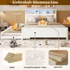 Flieks Holzbett Klassisches Bett 120x200cm mit Ladefunktion Produktbild-Vorschau 7