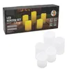 Bougies LED en cire véritable blanc chaud avec minuterie, Voir les images du produit 6