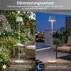 LED Solar Stehleuchte Outdoor dimmbar mit Dämmerungssensor Produktbild-Vorschau 3